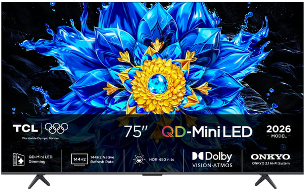 TCL 75P8L (75"), LED-televisio – kuva 2/3