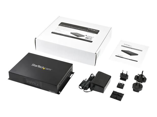 StarTech.com 2x2 Video Wall Controller - video/audio splitter - 4 ports