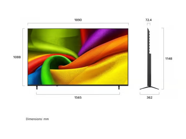 LG 85NU900B6 (85"), LED-televisio – kuva 4/5