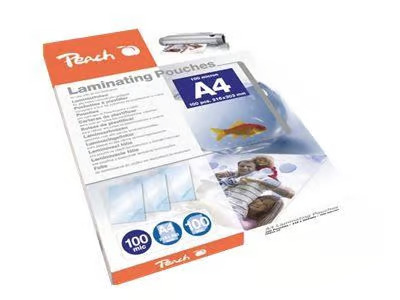 FELLOWES LAMINATING POUCH 100MIC A4 (5351111)