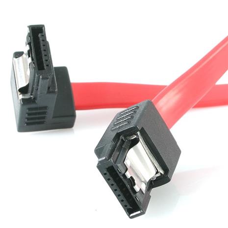 StarTech.com 18in Latching SATA to Right Angle SATA Serial ATA Cable - SATA cable - 46 cm – kuva 5/5
