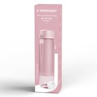 Wessper-setti tritan-pullo 1L roosa + pullon suodatinpatruuna