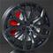 MONACO WHEELS GPC17 DULL BLACK/POLISHED 8X18 – kuva 2