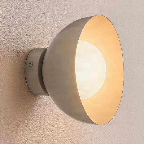 Seinävalaisin BIBI 1xG9/8W/230V harmaa