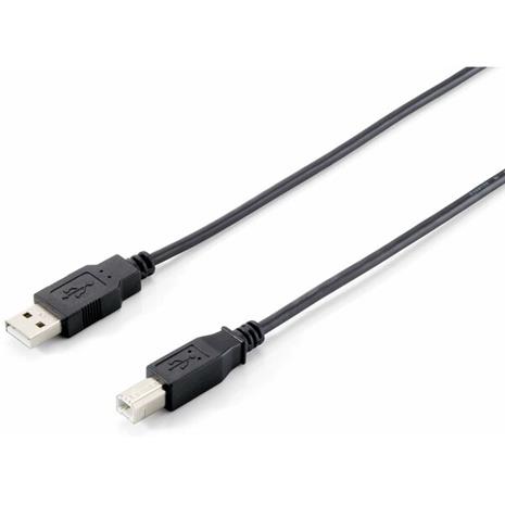 Equip USB 2.0 Type A to Type B Cable, 3.0m , Black – kuva 2/2