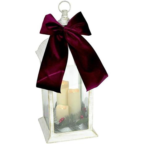 H&S 49 cm lyhty LED-valoilla