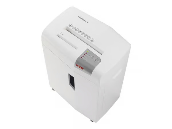 HSM shredstar X13, valkoinen