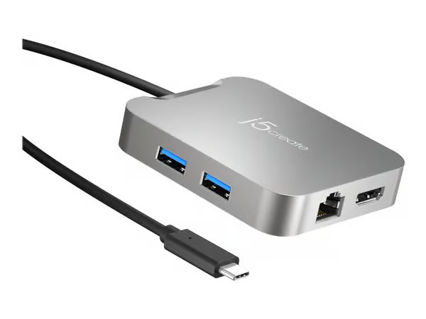 J5 Create 4K60 ELITE USB-C PD MULTI-PORT - ADAPTER