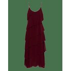 CULTURE Cujuliana Dress - TAWNY PORT - S