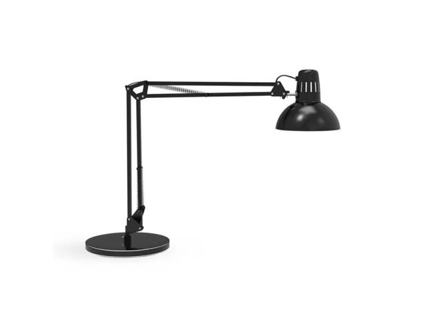 Työpöytävalaisin MAULstudy, musta, 49 cm, jalusta – kuva 2/3