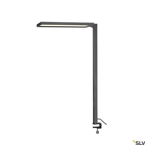 SLV Worklight -LED-klipsilamppu, musta
