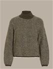 VILA Vilory High Neck L/S Knit Top - Noos - FOREST NIGHT - M