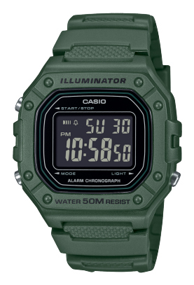 Casio Timeless W-218H-3BVEF – kuva 4/4