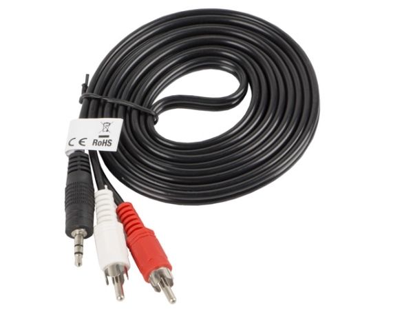 Lanberg audio cable - 2 m, Kaapelit ja adapterit