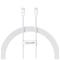 Baseus Superior Series ll USB-C - USB-C 30W 480Mb/s 2m cable - white – kuva 3