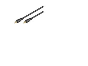 Pro RCA Mono Cable - Musta - 10m