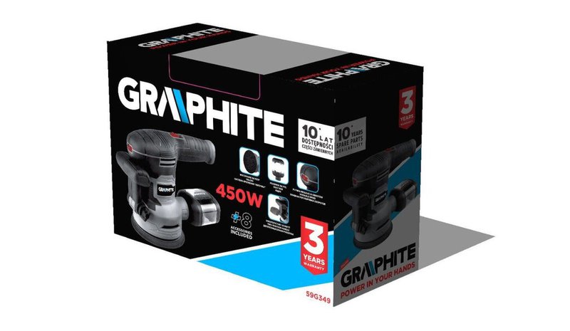 Graphite epäkeskohiomakone 59G349 – kuva 1/1