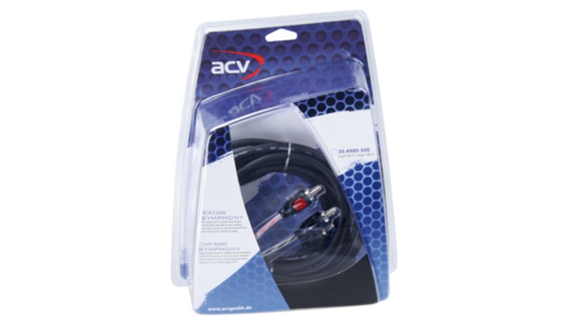 ACV audiokaapeli 5 m 30.4980-500 – kuva 1/3