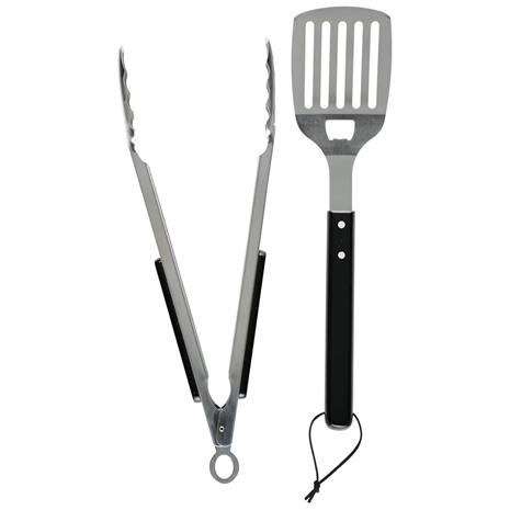 Grillausvälineet 2 osaa, ruostumaton teräs
