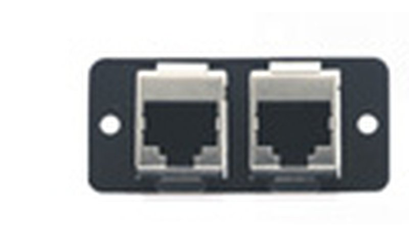 Kramer Electronics Wall Plate Insert - 2 x RJ-45 85-0002099 – kuva 1/1