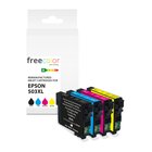 Freecolor K10633F7 värikasetti 4 kpl Yhteensopiva Musta, Syaani, Magenta, Keltainen