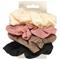 Hiusdonitsi scrunchie puuvilla, 4 kpl – kuva 6