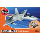 Airfix QUICK BUILD F22 Raptor 21.J6005