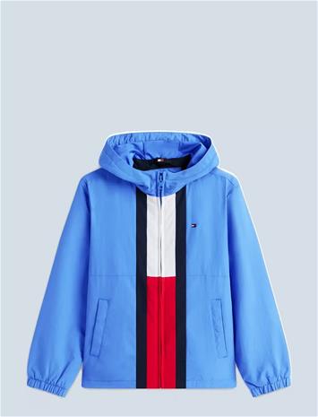 Tommy Hilfiger Colourblock Flag Jacket - Blue - 176 – kuva 3/4