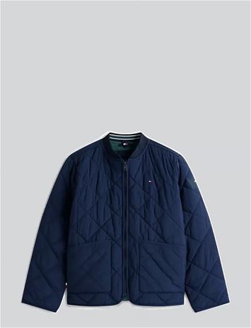 Tommy Hilfiger Quilted Light Weight Jacket - Navy - 176