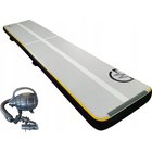 AirTrack puhallettava voimistelumatto MASTER S-Pro 600 x 100 x 20 cm harmaa-musta