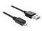 DeLOCK EASY-USB 2.0-A - USB 2.0 micro-B, 5m USB-kaapeli USB A Micro-USB B 0,48 Gbit/s Musta 83369 – kuva 2