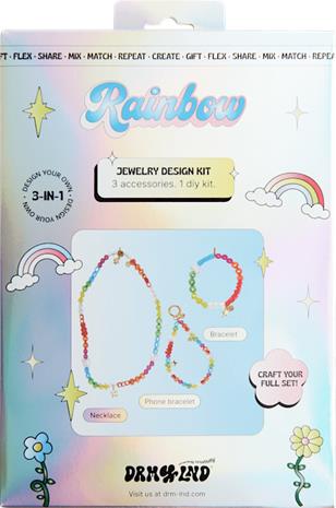 DRM-LND Rainbow Bright - MIXED COLORS - One Size