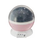 Atmosphera - LED lastenprojektori 3xAA vaaleanpunainen