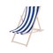Puutarhatuoli sininen/valkoinen/pyökki – kuva 1