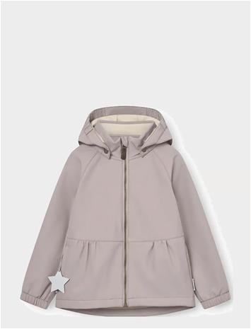 MINI A TURE Matbriddi Softshell Jacket. Grs - Brown - 18M/86