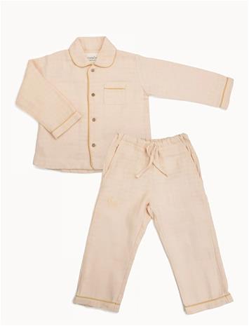 Moonboon Moonboon Pyjamas, 2-3 Y. - Beige - 92/98CM
