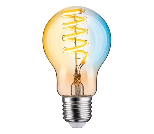 Paulmann LED ZigBee E27 7,5W CCT him. kulta