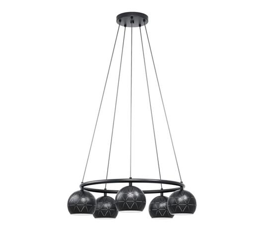 EGLO CANTALLOPS PENDANT E14 5L Ø690 BLACK