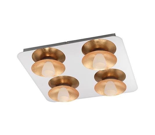 EGLO TORANO CEILING 4X510LM DAMPERB. CHROME/GOLD