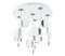 EGLO OLINDRA CEILING 12X250LM CHROME – kuva 3