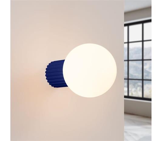 Sollux Lighting Halo -seinävalaisin, sininen