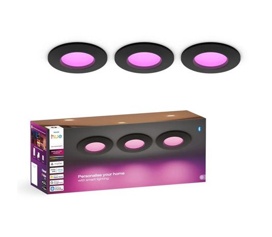 Philips Hue Upotettava Slim-kohdevalaisin, 3 kpl