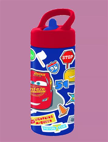Stor - Water Bottle (410 ml) - Cars (088808718-49501)