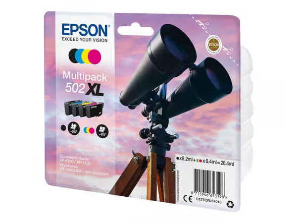 Epson Multipack 4-colours 502XL EasyMail – kuva 5/6