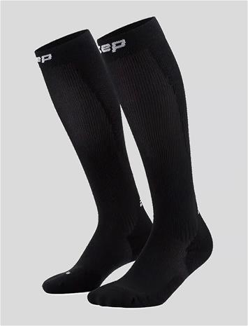 CEP Core Run Socks Tall 5.0, juoksusukat, mies, musta