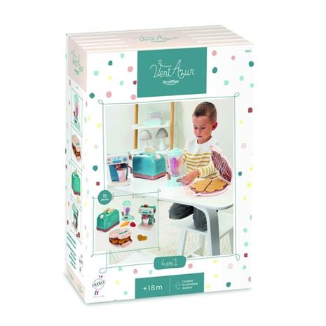 Ecoiffier - Kitchen Set Complete 4in1 15pcs. – kuva 8/8