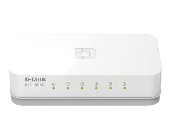 D-Link DES-1005C/E, kytkin