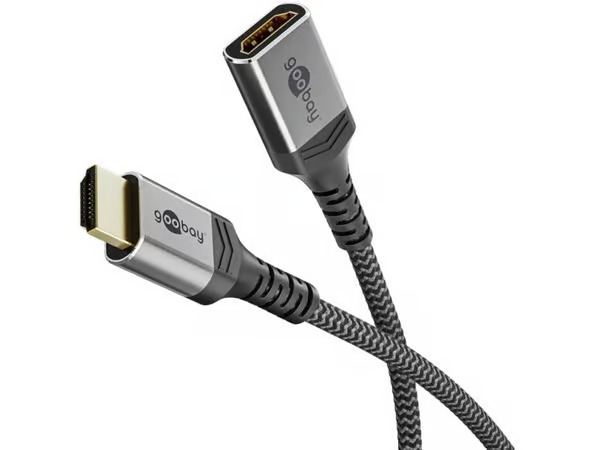 Pro HDMI Extension Cable - 0.5m - Grey