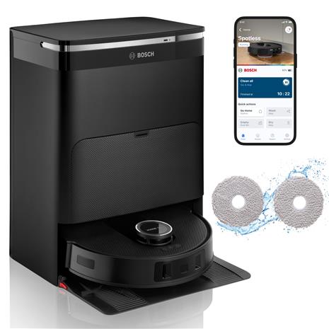 Bosch Spotless Max BCRDW3B, moppaava robotti-imuri