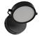 Osram - LED-seinävalaisin DECOR PUCK LED/11W/230V musta – kuva 1